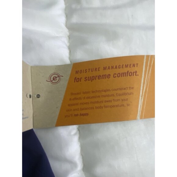 Brooks NWT Mens Size Medium Admiral Equilibrium Rev Pacer Shorts Wicking - Picture 7 of 9